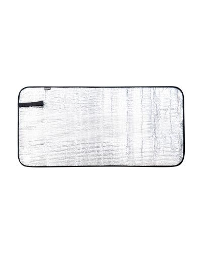 Alu-Seat Mat 45 x 90cm Seat Cushion Silver